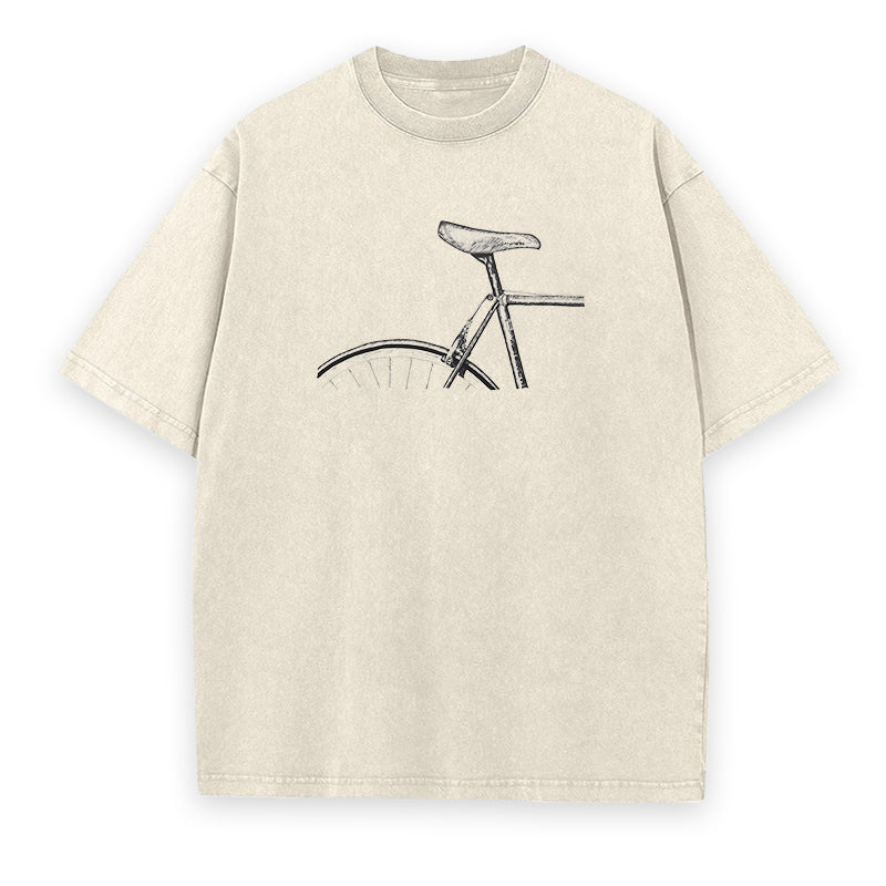 Vintage Bicycle Art Unisex Tee