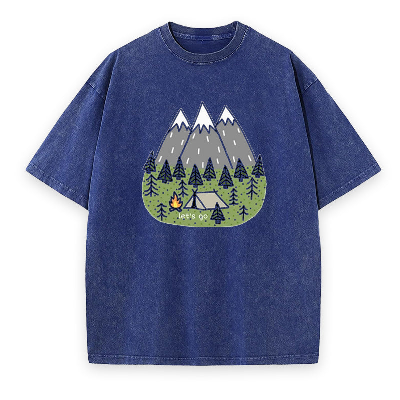 Camping mountain Tee