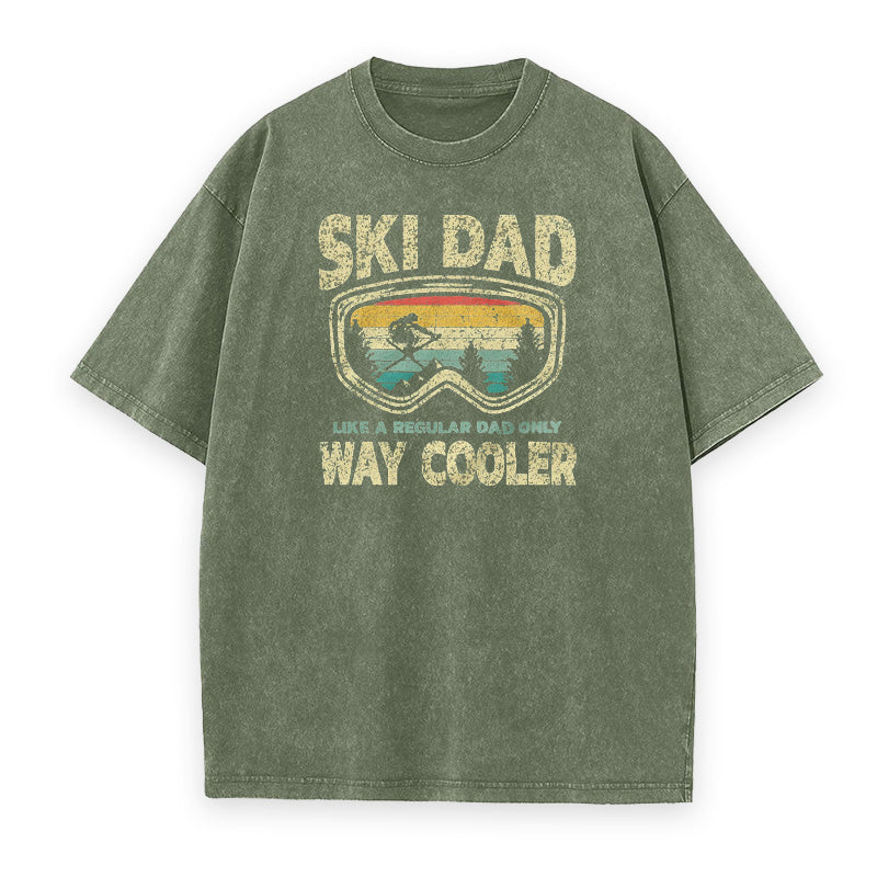 Ski Dad Skiing Unisex Tee
