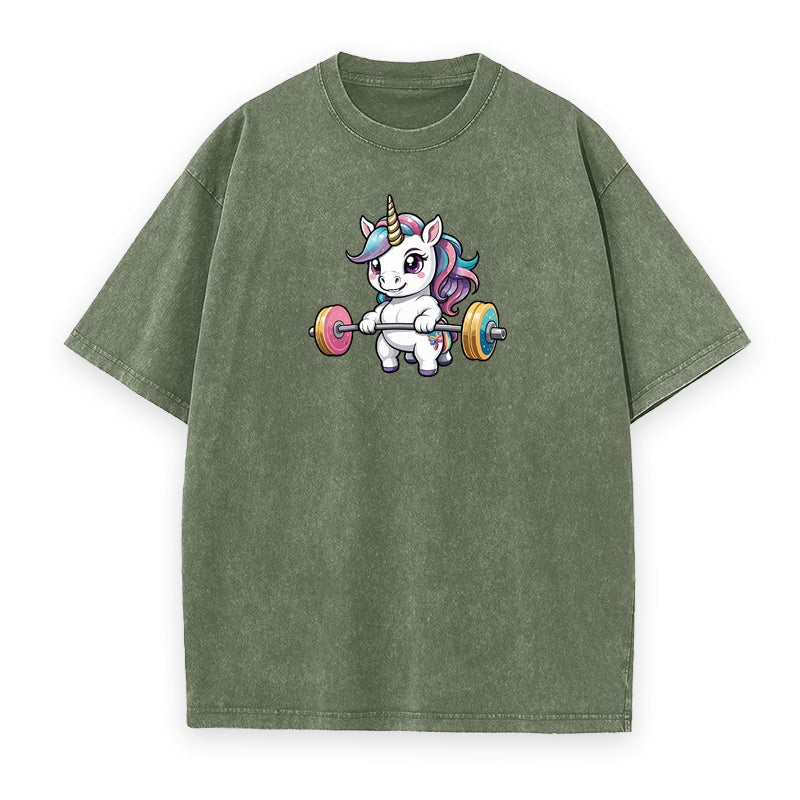 Weightlifting Unicorn Unisex Tee