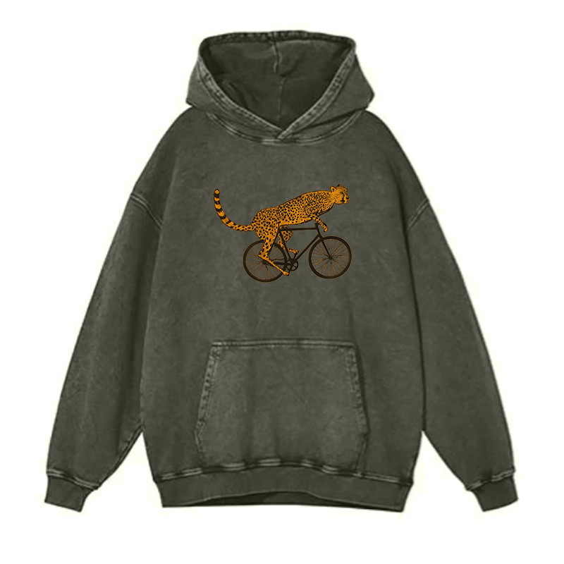 Cheetah on Wheels hoodies
