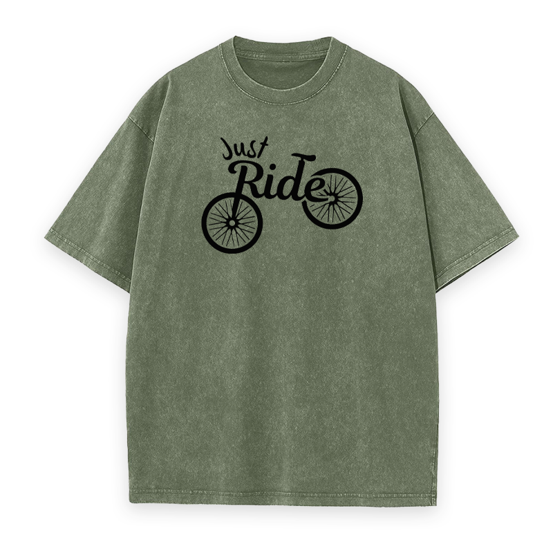 Just Ride Bicycle Unisex Tee