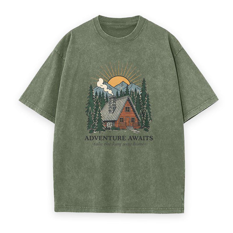 Adventure Awaits Unisex Tee