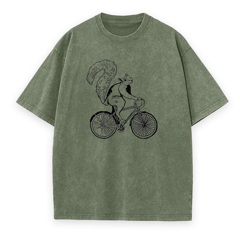 Squirrel on Wheels Unisex Tee