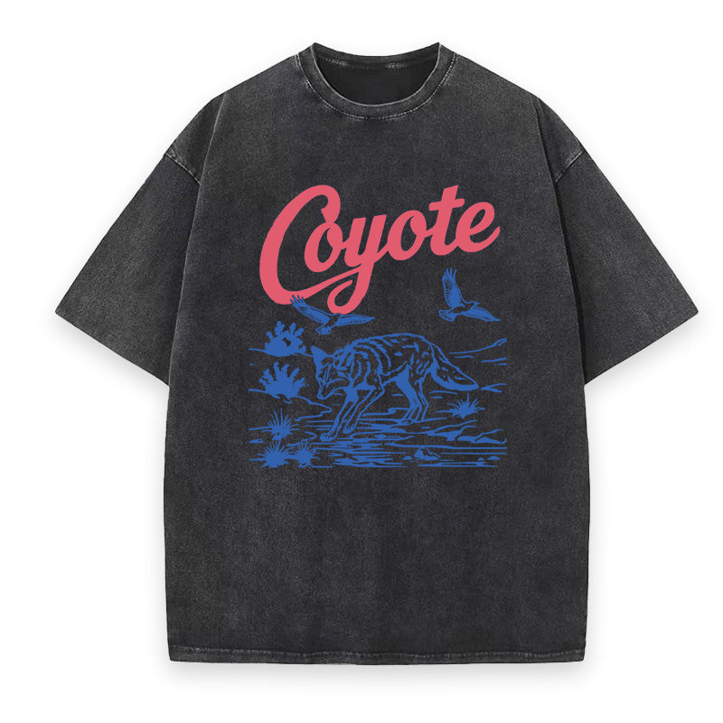 Retro Coyote Unisex Tee