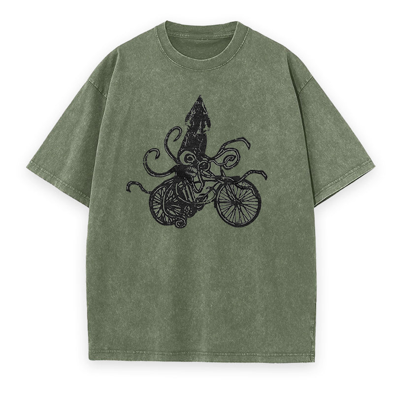Eight Legs, One Bike Unisex Tee