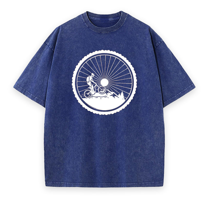 Bike wheel Unisex Tee