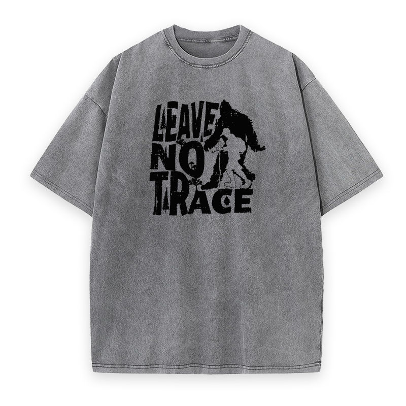 Bigfoot Leave No Trace Unisex Tee