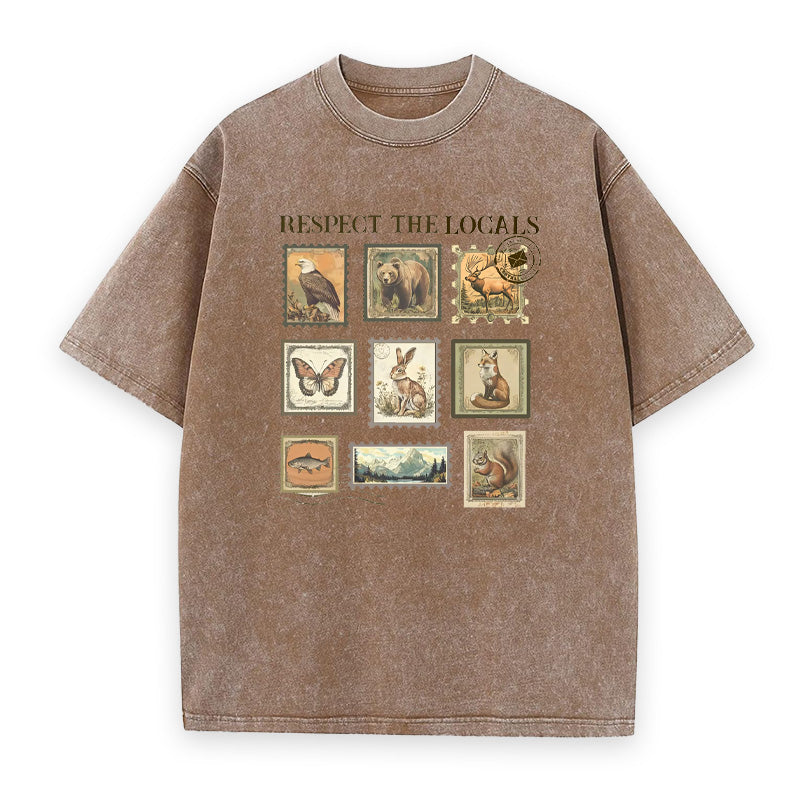 Respect The Local Wildlife Unisex Tee