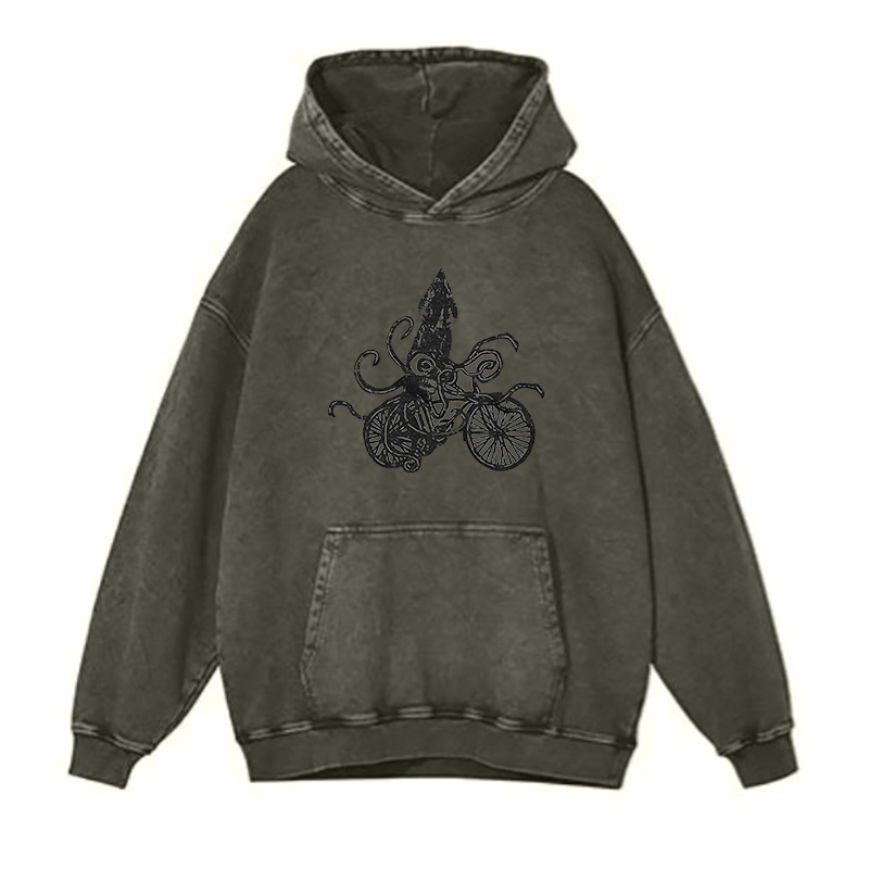 Eight Legs, One Bike hoodies