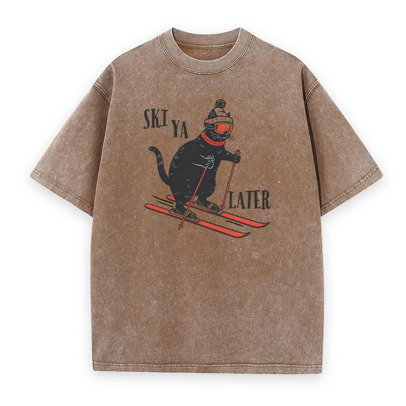 Ski Ya Later Unisex Tee