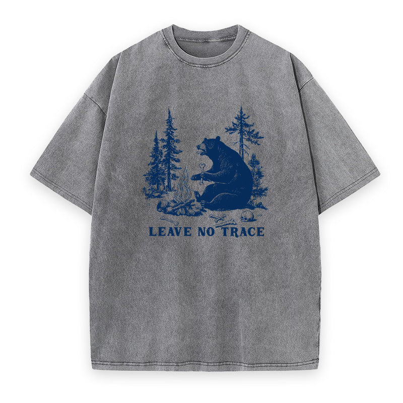 Funny Bear Eating Human Unisex Tee