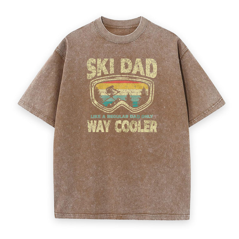 Ski Dad Skiing Unisex Tee
