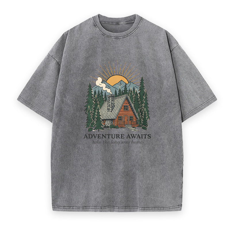 Adventure Awaits Unisex Tee