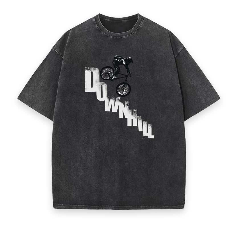 Mountain Bike Downhill Unisex Tee