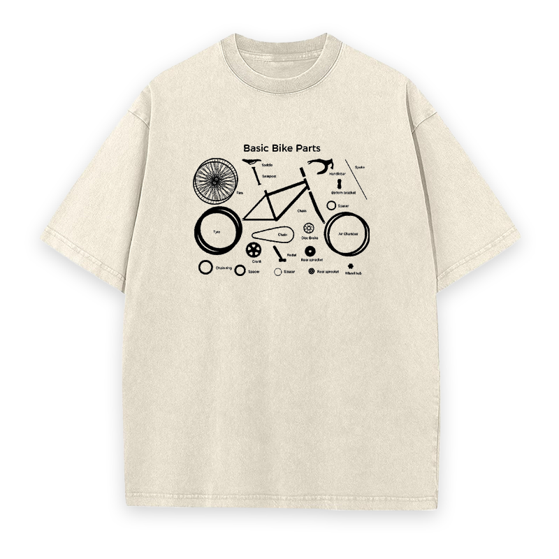 Bike Parts Unisex Tee