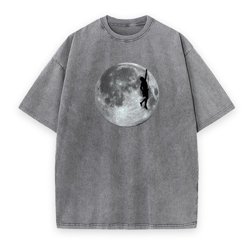 Moon Climbing Unisex Tee
