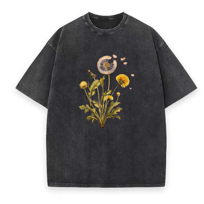 Vintage Dandelion Botanical Unisex Tee