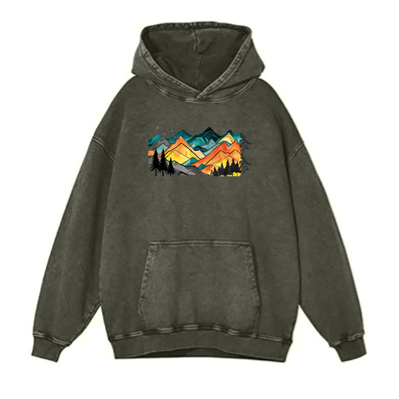 Mountain Sunset hoodies