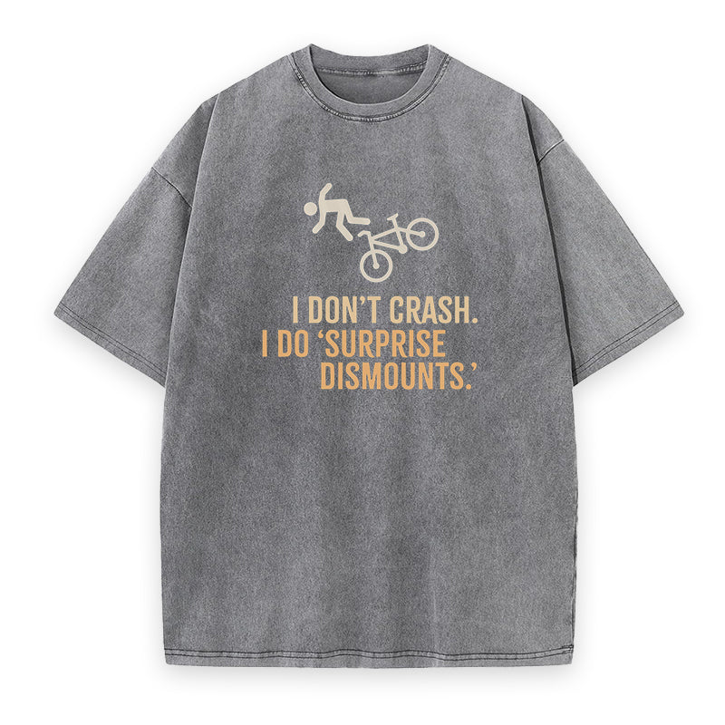 Bike Humor Tee Crash Tee