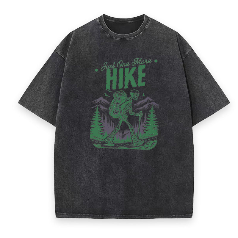 Funny Halloween Skeleton Hiking Unisex Tee