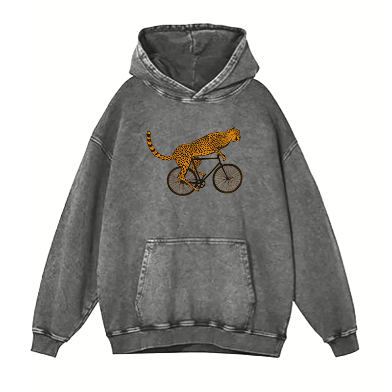 Cheetah on Wheels hoodies