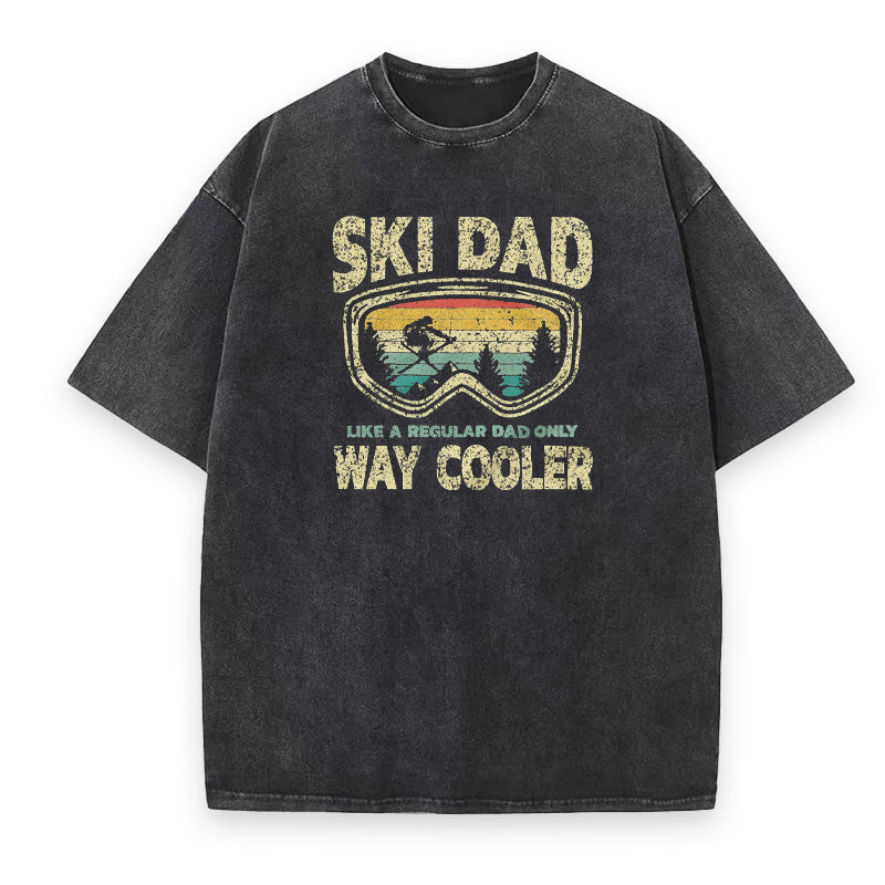 Ski Dad Skiing Unisex Tee
