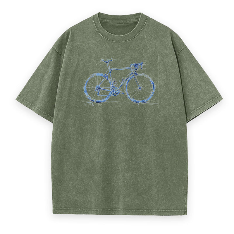 Artistic Bicycle Unisex Tee
