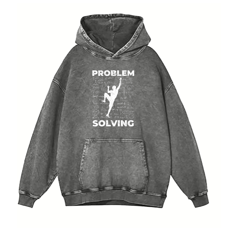 Problem Solving Climbing hoodies