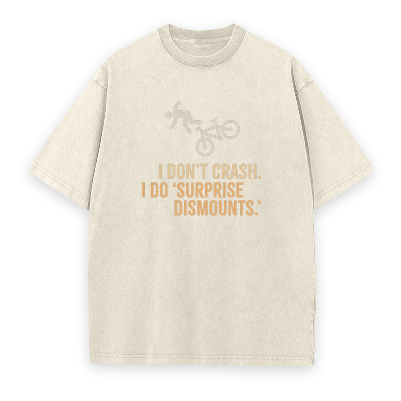 Bike Humor Tee Crash Tee