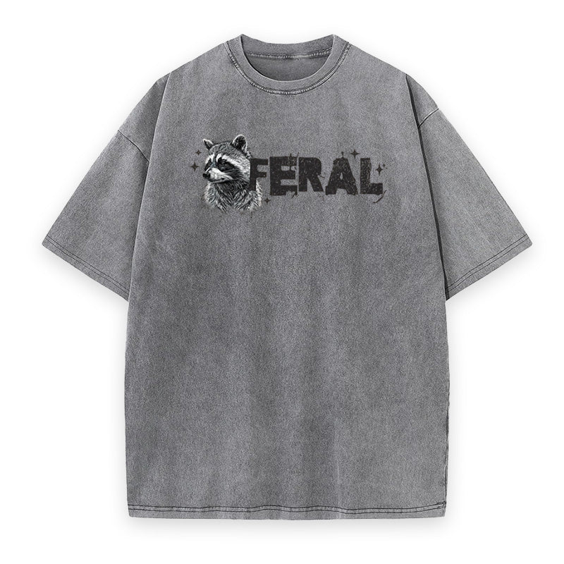 Feral Raccoon Unisex Tee