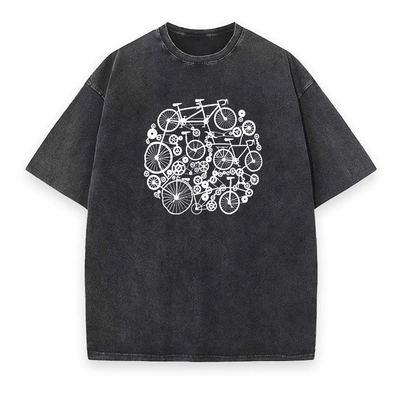 Bicycle wheel Unisex Tee