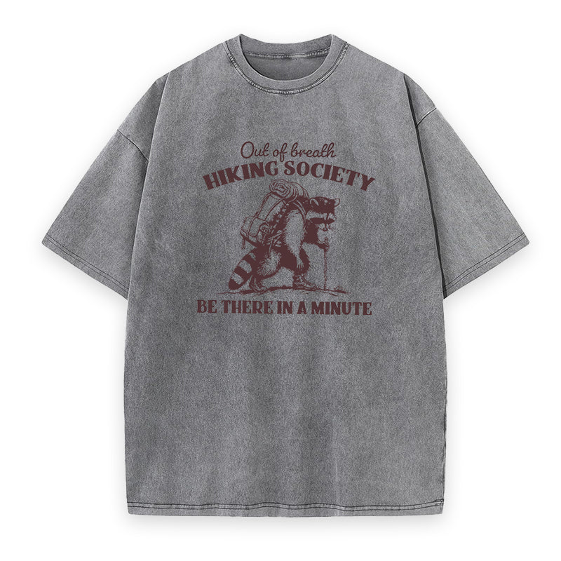 Out of Breath Hiking Society Unisex Tee