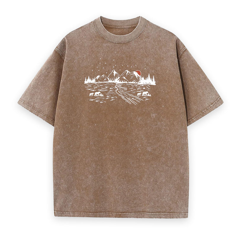 Camp Outdoors Nature Campers Tee