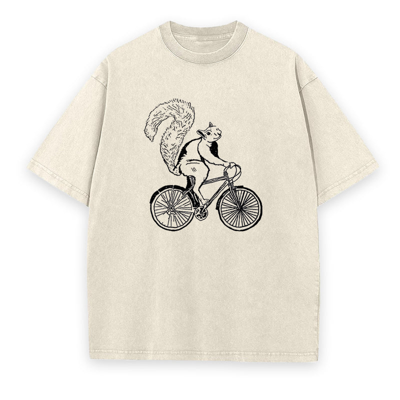 Squirrel on Wheels Unisex Tee