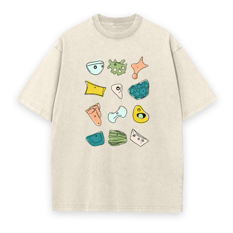 Rock Climbing Holds Unisex Tee