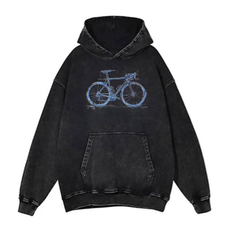 Artistic Bicycle hoodies