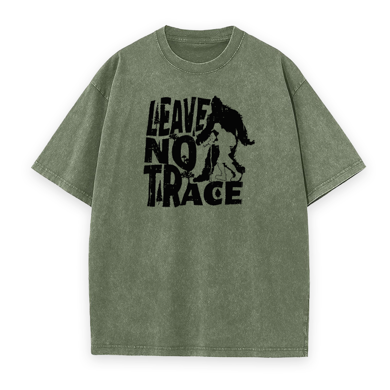 Bigfoot Leave No Trace Unisex Tee