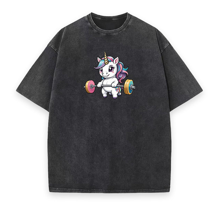 Weightlifting Unicorn Unisex Tee