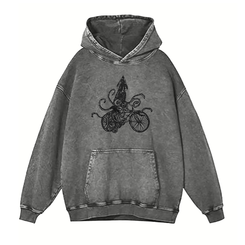 Eight Legs, One Bike hoodies