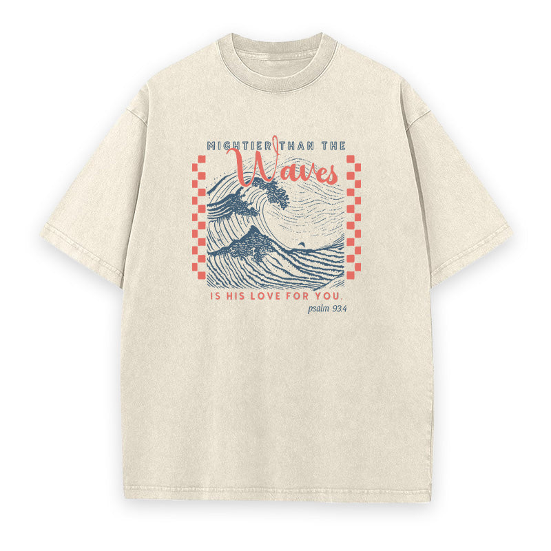 Mightier Than The Waves Unisex Tee
