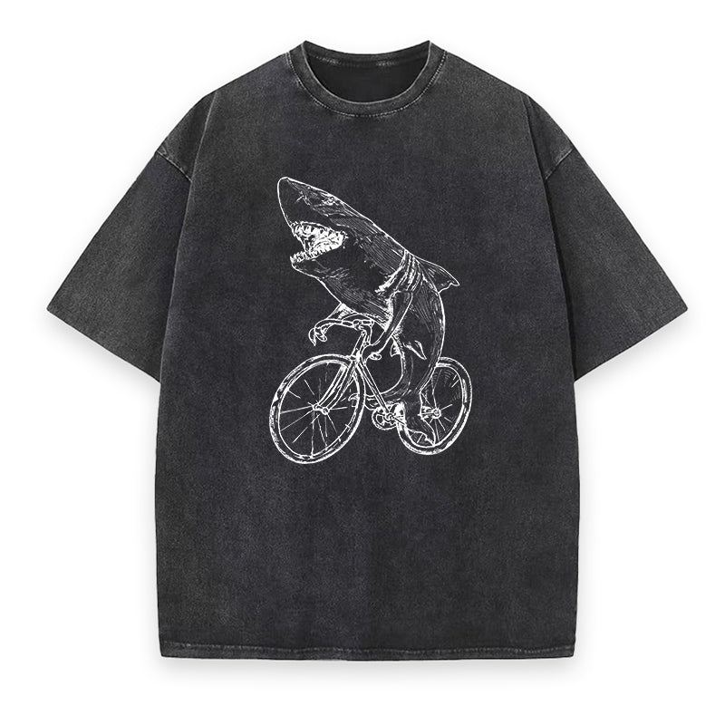 Shark Rider Unisex Tee