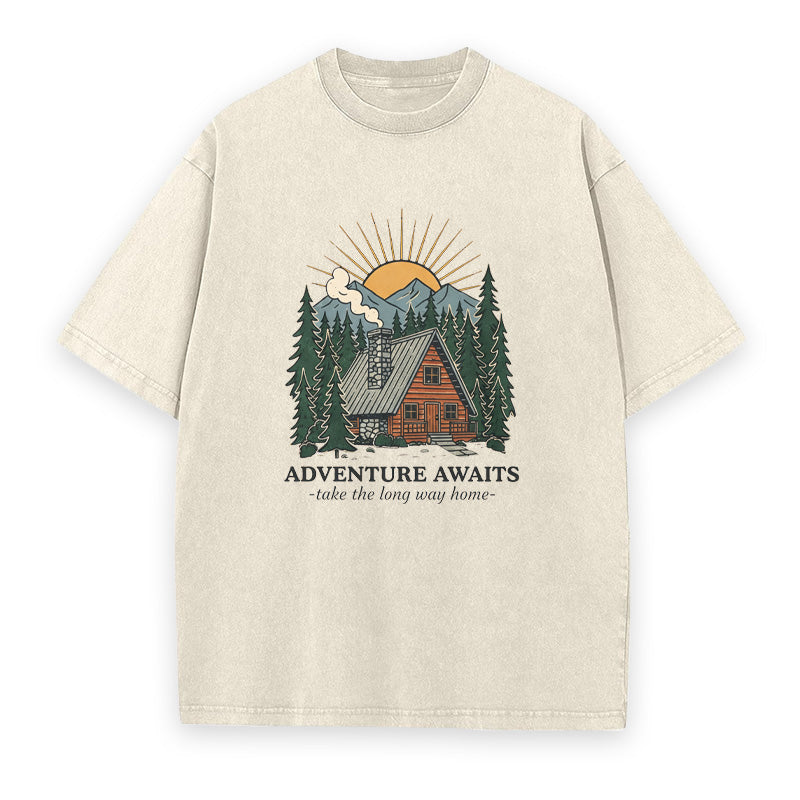 Adventure Awaits Unisex Tee