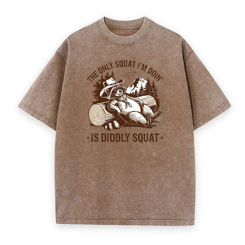 Funny Cowboy Raccoon Unisex Tee