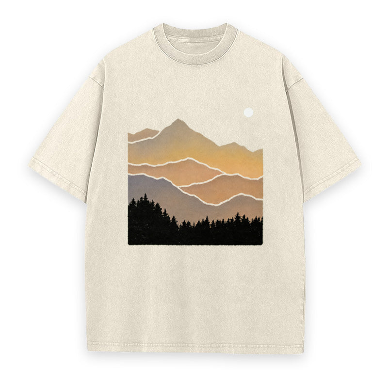 Mountain Scene Unisex Tee