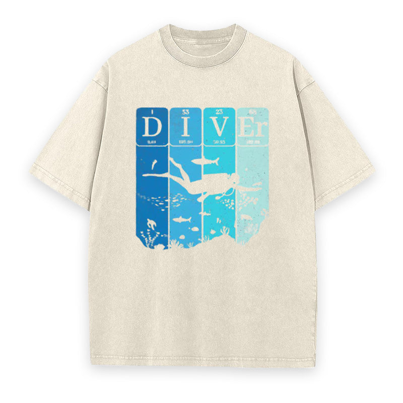 Scuba Diver Unisex Tee