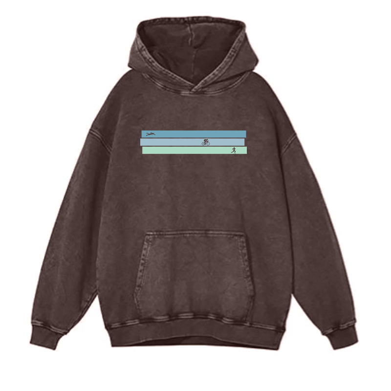 Three Sports One Goal hoodies