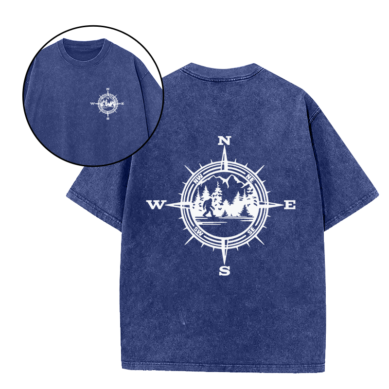 Compass Bigfoot Unisex Tee