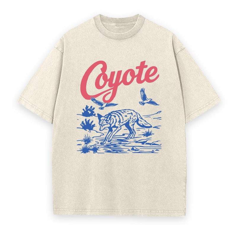 Retro Coyote Unisex Tee
