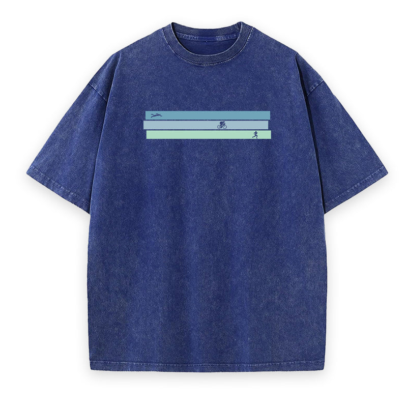 Three Sports One Goal Unisex Tee